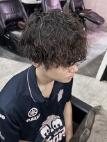 トレヘアー 京都 烏丸(tRe hair)&nbsp;メンズマッシュ/スパイラルパーマ