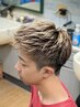 カット＋ブリーチ＋カラー＋シェービング＋シャンプー・ブロー　￥8000～