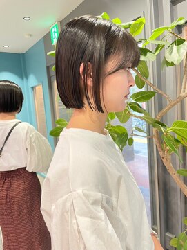 ノエ トトン(noe tton) ミニボブ(20代/30代/ショート/ボブ/髪質改善)AYA46