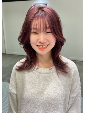 ビーハイブアヴェダ PARCO2店(BEHIVE AVEDA) 【yuuna】ピンクラベンダー:)