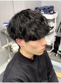 強めシャドウパーマ