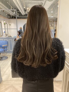 シェノン 赤羽店(CHAINON) 人気ヘアカラーマロンベージュで艶感アップ赤羽岩淵美容院