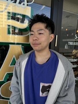 ザスーツブラザーズ(THE SUITS BROTHERS) MEN'SHAIRウルフカルマパーマメンズショートイージーパーマ