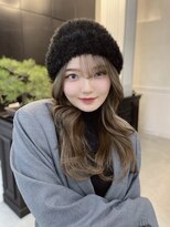 メゾンハル(Maison HALU)&nbsp;韓国レイヤー×ハイトーンベージュ