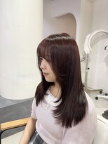 ユッカ 高槻茨木店(YUCCA)&nbsp;【 YUCCA 】大人可愛い20代30代40代レイヤーカット/ピンク