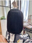 オージュアトリートメントでツヤツヤボブ