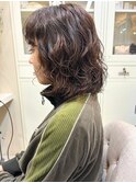 カジュアルパーマスタイル