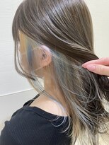 ケンジ 平塚 アネッタ(KENJE annetta)&nbsp;インナー★水色ハイライト