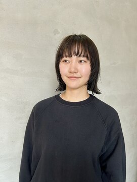 ソース(source) ///source///顔周りレイヤーボブ