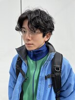 ノラ カマクラ(NORA kamakura)&nbsp;ニュアンスパーマ/センターパート/メンズパーマ