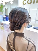 コワファースト  させぼ五番街店(COIFF1RST)&nbsp;シニヨンアレンジ★