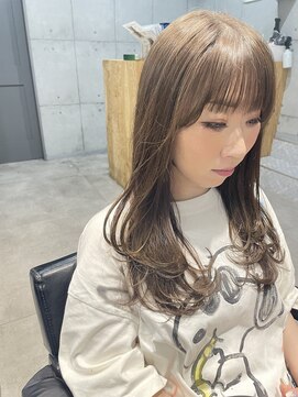 ネウィ 池袋(newi) ハイトーン透明感カラー×レイヤースタイル