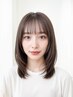 【カットカラー縮毛矯正B】髪質改善5ステップ生アロマトリートメント