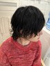 【ダメージレスパーマ】カット+パーマ+トリートメント￥17600