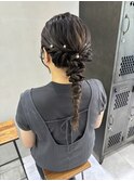 【Feria松山】編みおろしヘア‐相原愛梨‐