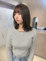 ユッカ 京橋(YUCCA)&nbsp;【YUCCA】顔周りレイヤーミディアムグレージュ