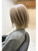 レイヤーボブ☆シアーベージュカラー☆20代30代40代