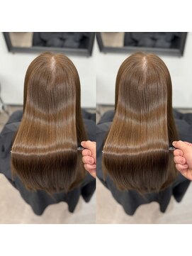 アマテラスゼロ 新宿(AMATELAS zero) 艶髪×ミルクティーベージュ