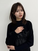 アマトウキョウスマートサロン(AMA TOKYO×Smart Salon) くびれレイヤー/顔まわりカット/レイヤーカット/小顔ヘア