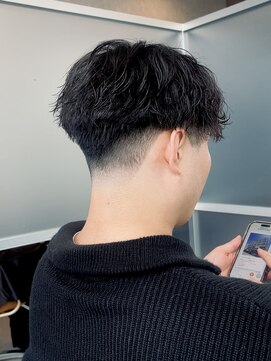 ジーナ 天神(Zina) 【Zina】メンズ/センターパート/曲がる縮毛矯正/福岡/天神/大名