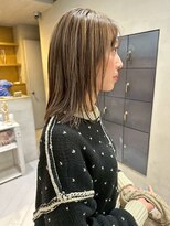 ヘアー アイス ルーチェ(HAIR ICI LUCE)&nbsp;30代40代艶髪◎ブリーチカラー×ハイライトアッシュベージュ