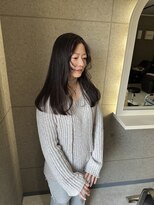 ウニュ(unu.)&nbsp;ブリーチなしカラー、ラベンダーグレー、髪質改善、