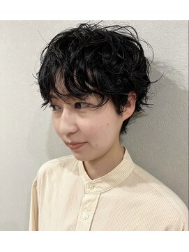 マル 薬院浄水店(MAR.co) ショートパーマ