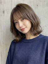 ライリー(riley) riley透け感ゆるウェーブボブ