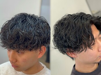 とこtocoの写真/簡単スタイリングで毎朝のセットが楽に★計算されたメンズパーマ☆(金沢/メンズパーマ/ツイストスパイラル)