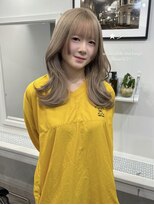 ヴィア 京都烏丸(Via)&nbsp;10代20代/ホワイトミルクティーベージュ/髪質改善/ブリーチ