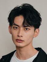 バイフィフス 原宿/表参道(by fifth)&nbsp;表参道ニュアンスパーマメンズカット刈り上げセンターパート