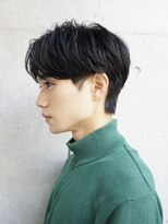 マイロ(mailo)&nbsp;メンズセンターパート×ニュアンスパーマ×韓国マッシュ