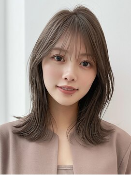 リンク(Link Hair&Spa) くびれレイヤー/透明感カラー/ワンレン