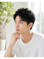 ロア(Roa.)&nbsp;アップバングアクティブショートニュアンスパーマフェザーパーマ