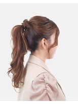 花恋 高めポニーテール