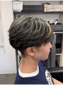 フェザーショート/ハイライト/フェザーメッシュ