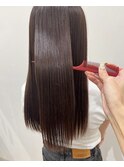 髪質改善ストレート