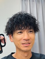 エース(ACES)&nbsp;シャドウパーママッシュ/波巻きパーマ/ツーブロック／ツイスパ