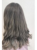 ソワンドブレス 阿倍野店(soin de brace)&nbsp;イルミナティアッシュグレージュ×バレイヤージュ