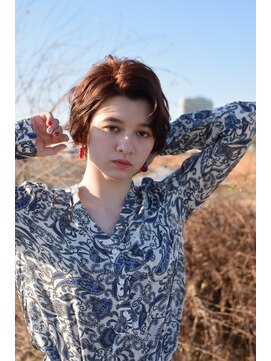 ナル(nalu.) かきあげショート