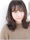 くびれミディ/シフォンベージュ/20代/30代/40代