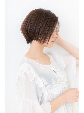 モッズヘア 越谷(mod's hair) モードな前下がりワンカールスリークボブZ越谷20代30代40代