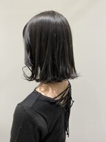 セレスト 町田店(CELESTE)&nbsp;ナチュラルボブ×チラ見えインナーブルー