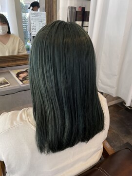 オーブ フォー ヘアー(AUBE for hair) グリーンカラー