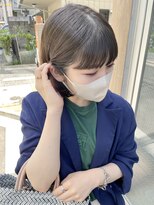 サク(Sac.)&nbsp;グレージュカラー×ボブショートSac.恵比寿　栃木優佑