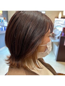 ジールドゥーエ(Zeal due) インナー外ハネスタイル