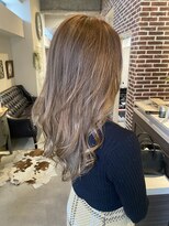 ヘアーデザイン シュシュ(hair design Chou Chou by Yone) 透明感オリーブグレージュ&ボブ