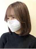ミルクティーベージュダブルカラーインナーカラーケアブリーチ