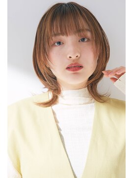 クロードモネエイチツーオーアヴェダ 東京駅ビルTOKIA(CLAUDEmonet H2O AVEDA) ミディアムウルフ[東京/東京駅丸の内]