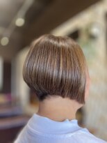 ルメルシェ(remercier)&nbsp;ちょい刈り前下がりボブ
